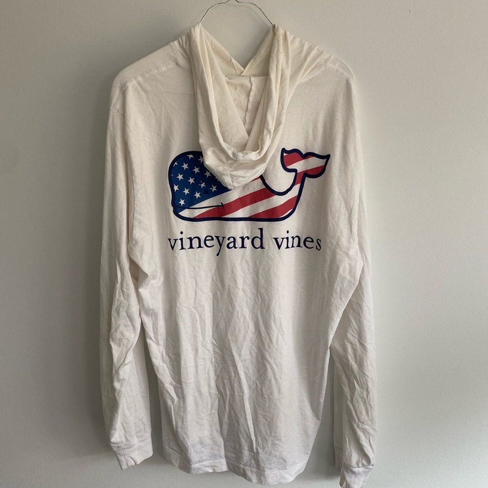 Women's Vineyard Vines Hoodie Longsleeve Tshirt (Medium)